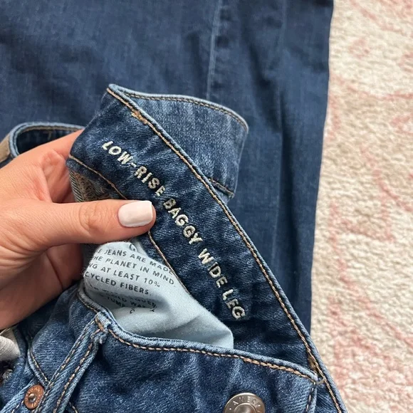 American Eagle low rise baggy jeans - Picture 6 of 7